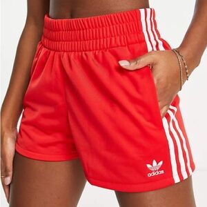 Adidas red shorts